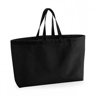 WM696 Oversized Canvas Tote Bag