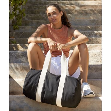 WM814 Earthaware Organic Barrel Bag