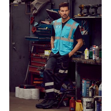 YK002 Multifunctional Executive Hi-Visibility Waistcoat (Hvw801)