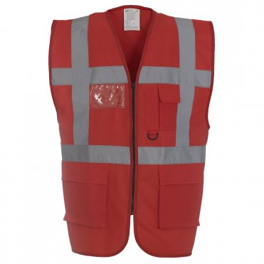 YK002 Multifunctional Executive Hi-Visibility Waistcoat (Hvw801)