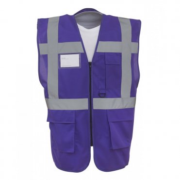 YK002 Multifunctional Executive Hi-Visibility Waistcoat (Hvw801)