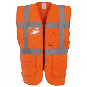 YK002 Multifunctional Executive Hi-Visibility Waistcoat (Hvw801)