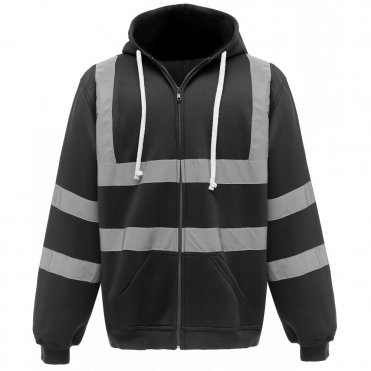 YK012 Hi-Visibility Zip Hoodie (Hvk07)