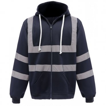 YK012 Hi-Visibility Zip Hoodie (Hvk07)