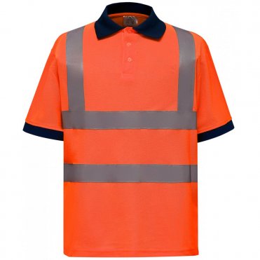 YK020 Hi-Visibility Short Sleeve Polo (Hvj210)