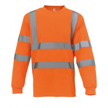 YK033 Hi-Visibility Long Sleeve T-Shirt (Hvj420)