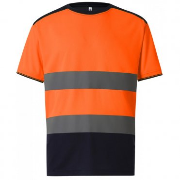 YK034 Hi-Visibility 2-Tone T-Shirt (Hvj400)