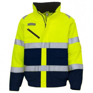 YK035 Hi-Visibility Fontaine Flight Jacket (Hvp209)