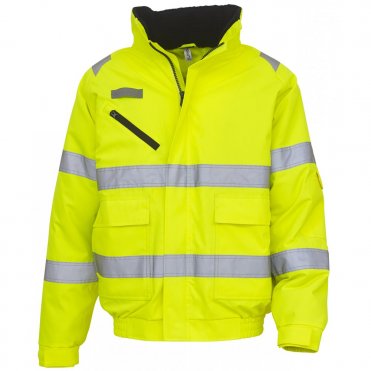 YK035 Hi-Visibility Fontaine Flight Jacket (Hvp209)