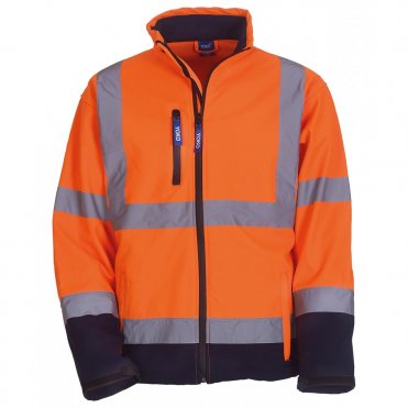 YK040 Hi-Visibility Softshell Jacket (Hvk09)