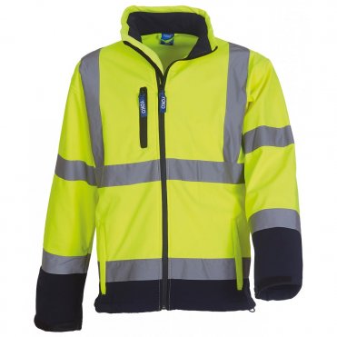 YK040 Hi-Visibility Softshell Jacket (Hvk09)