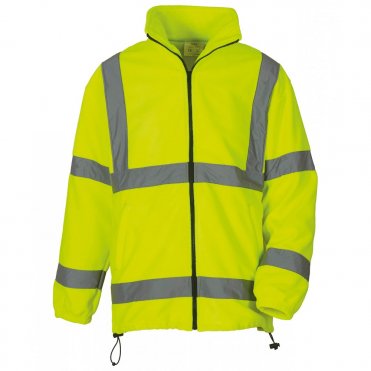 YK042 Hi-Visibility Heavyweight Fleece Jacket (Hvk08)