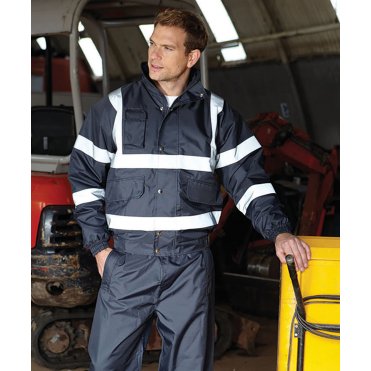 YK043 Hi-Visibility Classic Bomber Jacket (Hvp211)