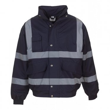 YK043 Hi-Visibility Classic Bomber Jacket (Hvp211)