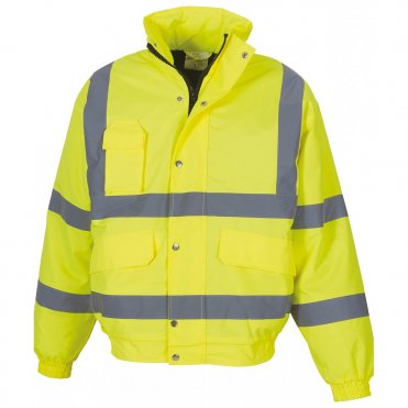 YK043 Hi-Visibility Classic Bomber Jacket (Hvp211)