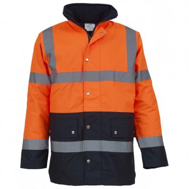 YK048 Hi-Visibility 2-Tone Motorway Jacket (Hvp302)
