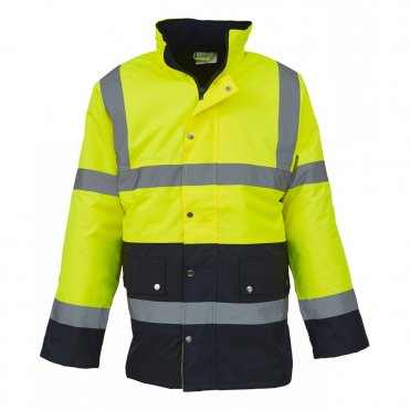 YK048 Hi-Visibility 2-Tone Motorway Jacket (Hvp302)