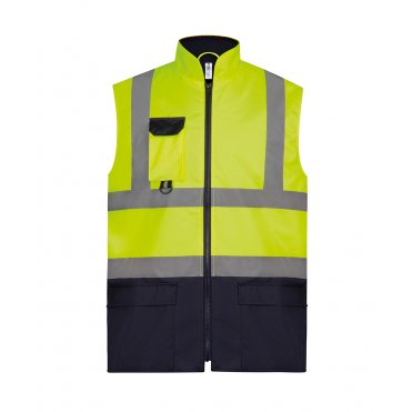 YK105 Hi-Visibility Padded Bodywarmer (Hv005)