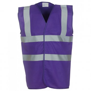 YK001 Hi-Visibility 2-Band-And-Braces Waistcoat (Hvw100)