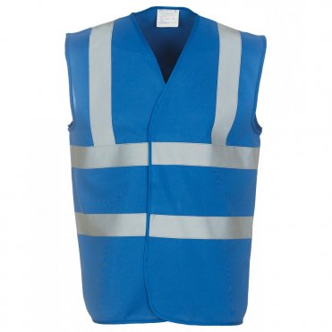 YK001 Hi-Visibility 2-Band-And-Braces Waistcoat (Hvw100)