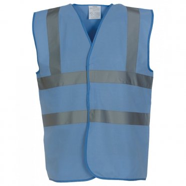 YK001 Hi-Visibility 2-Band-And-Braces Waistcoat (Hvw100)