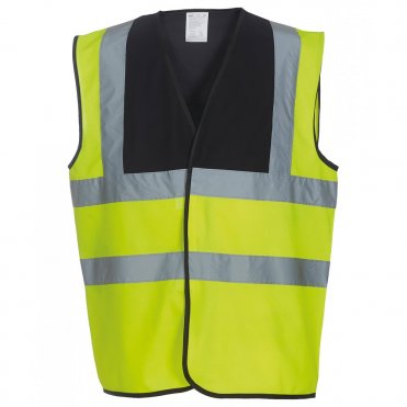 YK001 Hi-Visibility 2-Band-And-Braces Waistcoat (Hvw100)