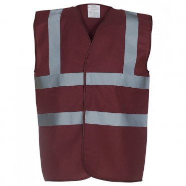 YK001 Hi-Visibility 2-Band-And-Braces Waistcoat (Hvw100)