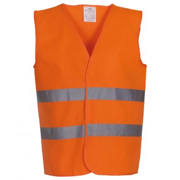 YK003 Hi-Visibility 2-Band Waistcoat (Hvw102)