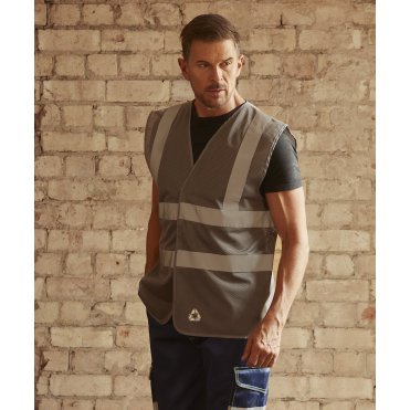 YK006 Top Cool Open Mesh 2-Band-And-Braces Waistcoat (Hvw120)
