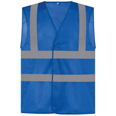 YK006 Top Cool Open Mesh 2-Band-And-Braces Waistcoat (Hvw120)
