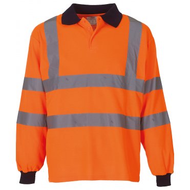 YK021 Hi-Visibility Long Sleeve Polo (Hvj310)
