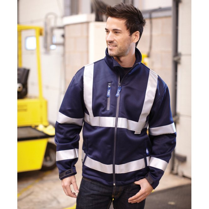 Yoko YK040 Hi-Visibility Softshell Jacket (Hvk09)