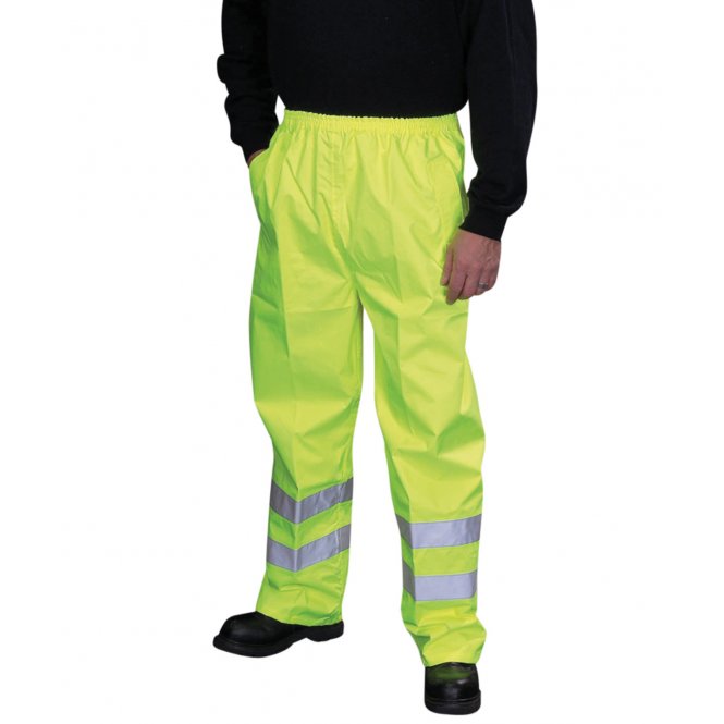 Yoko YK070 Hi-Visibility Waterproof Overtrousers (Hvs461)