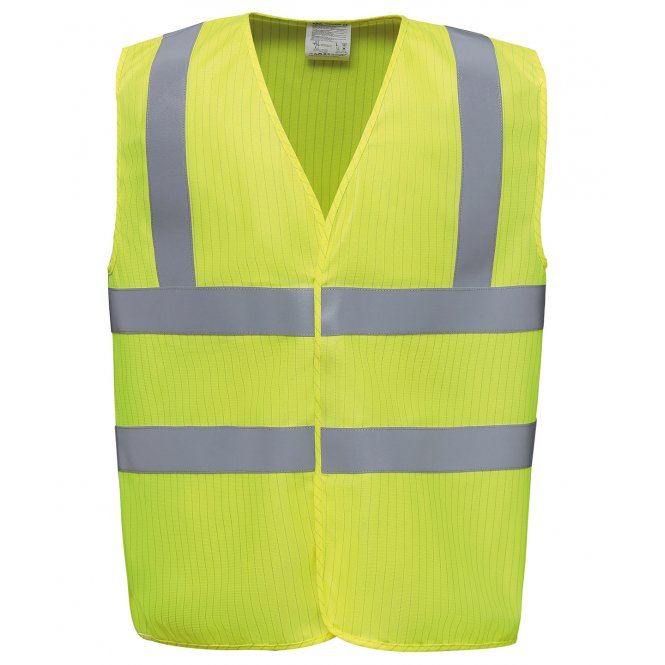 Yoko YK075 Hi-Visibility Flame-Retardant Anti-Static Waistcoat (Hvw100asfr)
