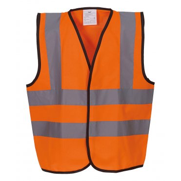 YK100 Children's Hi-Visibility 2 B&B Waistcoat (Hvw100ch)