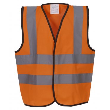 YK100 Children's Hi-Visibility 2 B&B Waistcoat (Hvw100ch)