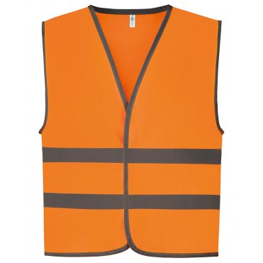 YK102 Hi-Visibility Reflective Border Children's Waistcoat (Hvw102ch)