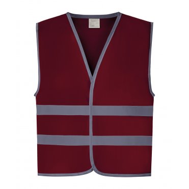 YK102 Hi-Visibility Reflective Border Children's Waistcoat (Hvw102ch)