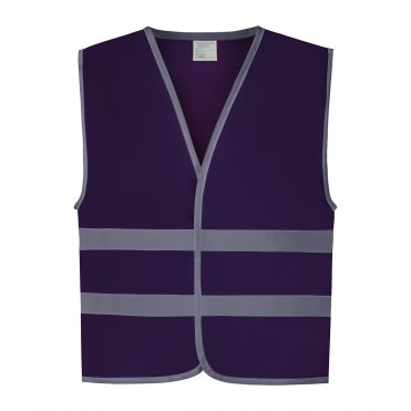 YK102 Hi-Visibility Reflective Border Children's Waistcoat (Hvw102ch)