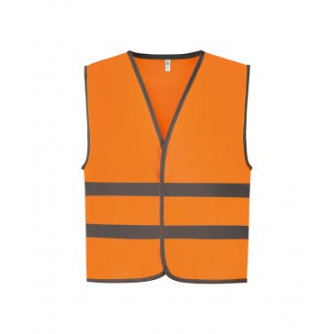 YK102 Hi-Visibility Reflective Border Children's Waistcoat (Hvw102ch)