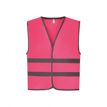 YK102 Hi-Visibility Reflective Border Children's Waistcoat (Hvw102ch)