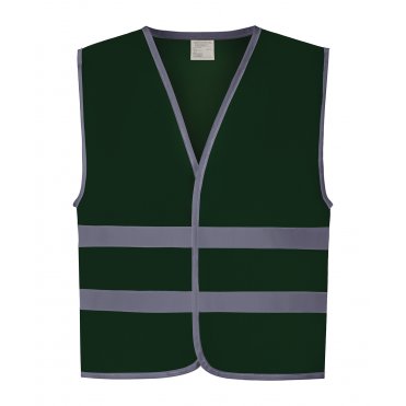 YK102 Hi-Visibility Reflective Border Children's Waistcoat (Hvw102ch)