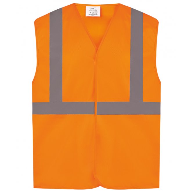 Yoko YK103 Hi-Visibility Railway Waistcoat Class 2 (Hvw118pe)