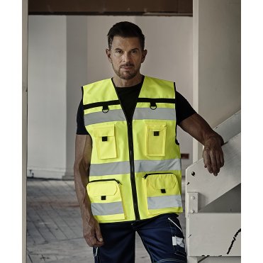 YK108 Hi-Visibility Ripstop Tool Vest (Hvw108)
